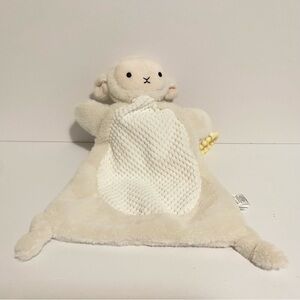 Jesse & Lulu Lamb Lovey Flat Crinkle Sheep Security Blanket Boy Girl Baby Soft